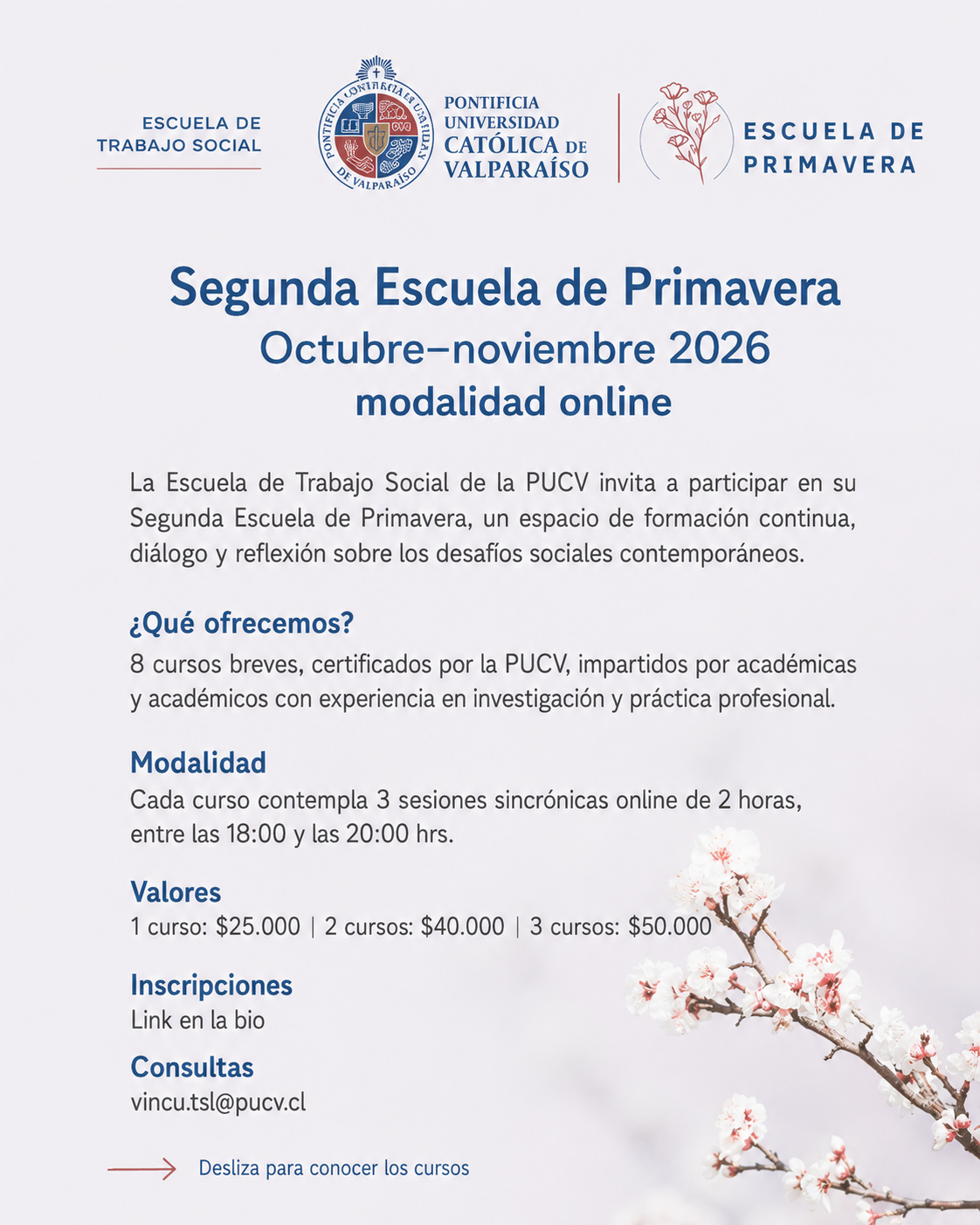 Segunda Escuela de Primavera